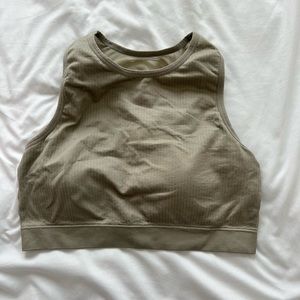 High Neck Sports Bra top